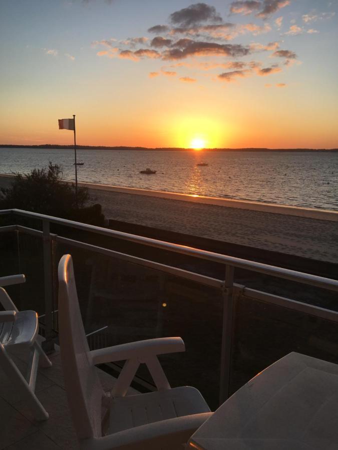 Appartement Arcachon Perreire Premiere Ligne Les Pieds Dans L Eau Vue Magnifique Sur Le Bassin ภายนอก รูปภาพ