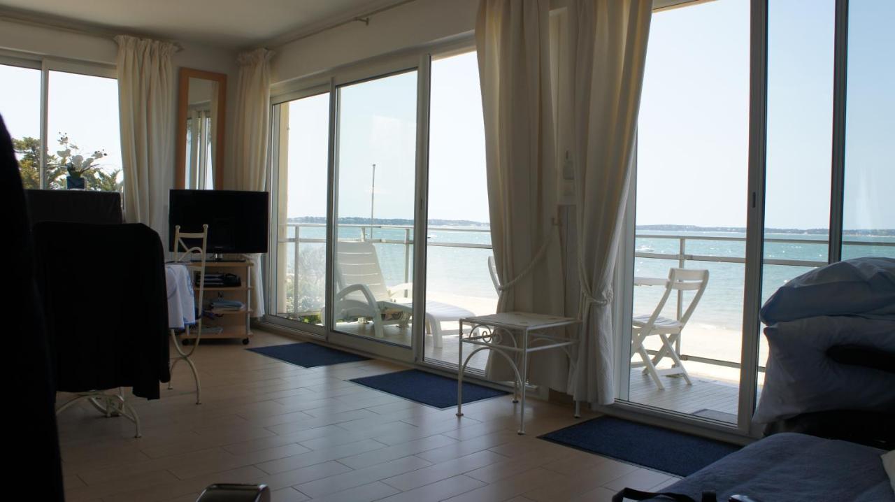 Appartement Arcachon Perreire Premiere Ligne Les Pieds Dans L Eau Vue Magnifique Sur Le Bassin ภายนอก รูปภาพ